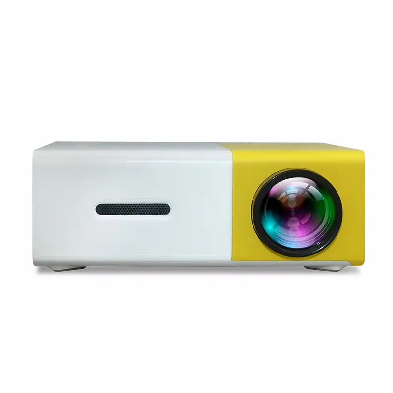 Mini projetor de cinema em usb yg300 hd, mini projetor de cinema em casa com bolso, projetor de vídeo yg300 hd, 2021