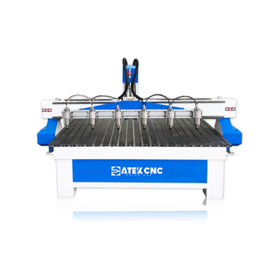 Multi Spindle <strong>CNC</strong> <strong>Router</strong> Machine Wood Furniture <strong>CNC</strong> Carving Machine Double Head <strong>CNC</strong> <strong>Router</strong> 2030 <strong>4</strong> <strong>Axis</strong> for Wood Column Milling - Product Image 3