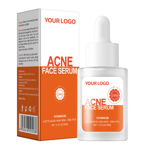 Hoa bí mật axit lactic loại bỏ mụn trứng cá và mụn nhọt sửa chữa huyết thanh mụn đầu đen loại bỏ giữ ẩm chăm sóc da mụn trứng cá mặt huyết thanh - Product Image 1