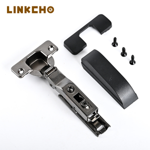 Linkcho Hiện Đại 3D Thủy Lực Đóng Mềm Bằng Gỗ Cửa Tủ Bản Lề Uốn Cong Dài Bản Lề Tuyến Tính Tấm Cho Đồ Nội Thất Nhà Bếp Ẩn - Product Image 3