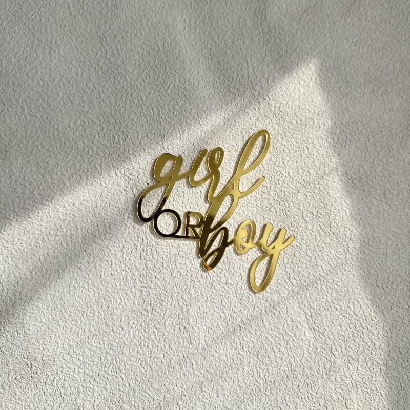 fille ou garçon en or