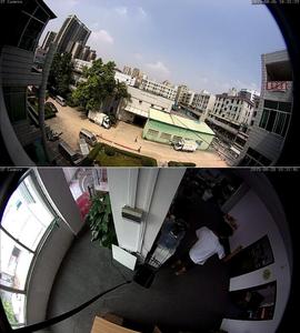 3MP Câmera de 360 graus Panorâmica Fisheye IP P2P Câmera de segurança IR Infravermelho Sem Fio Visão Noturna Inteligente Tuya Câmera WiFi Sem Fio