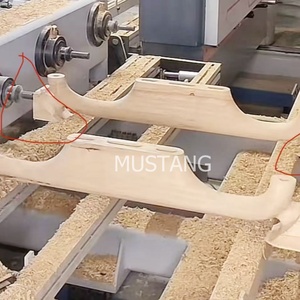 Mustang-Fresadora de madera CNC de 5 ejes, fresadora y perforadora de madera con patas de silla de madera, enrutador, producto - Product Image 4