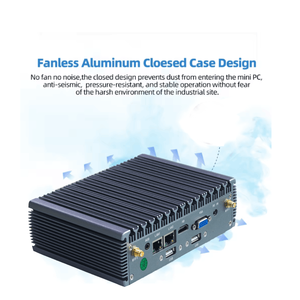 Customized Touchscreen Fanless Mini PC <strong>Core</strong> I3-5th Gen <strong>Processor</strong> 4+128 GB Industrial Embedded Mini <strong>Computer</strong> - Product Image 5