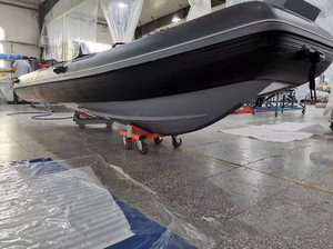 Chất lượng cao 13ft 14ft 16ft rib390 420 480 cứng nhắc nhôm hull Orca hypalon/PVC Inflatable thuyền đánh cá - Product Image 2
