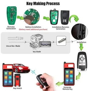 Autel IKey IKeyFD004AH IKeyFD005AH Premium Llave inteligente programable universal para vehículos Ford IM508 KM100 Programador de llaves - Product Image 5