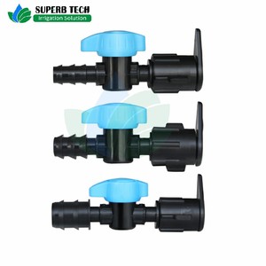 优质厂家直销塑料灌溉配件低价平放软管倒钩灌溉阀 - Product Image 5