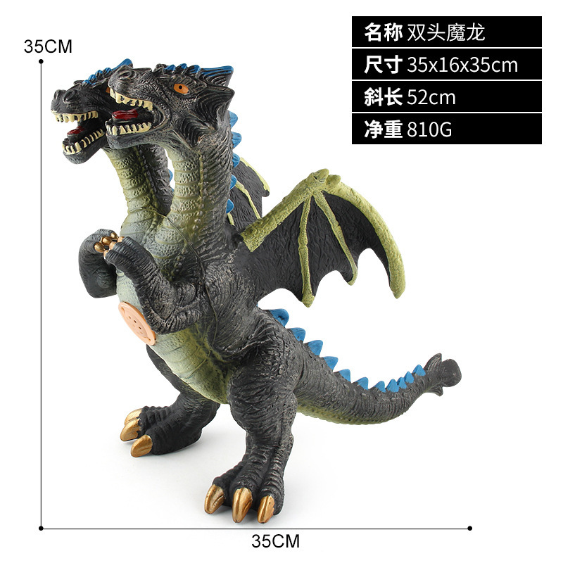 Double tête Dragon 810g
