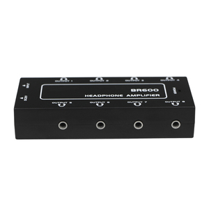 Precio al por mayor amplificador de audio de 8 canales con salida estéreo y control de volumen individual y cables - Product Image 4