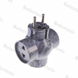 European <strong>Plug</strong> 3-way <strong>Plug</strong> /socket <strong>16A</strong> 2p 250V EU Wall Socket Adapter German French Russian Electrical <strong>Plug</strong> and Socket - Product Image 4