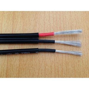 XLPO絶縁ソーラーケーブルPVCストランドコンダクター低電圧2.5mm-16mm工業用地下シングルIEC PV1-F卸売