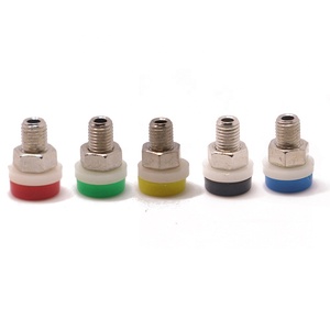 <strong>5</strong> Color Brass 2 mm Safety Banana <strong>JACK</strong> Socket Female Terminals Connector for <strong>2MM</strong> BANANA PLUG Test Probes Instrument - Product Image 5