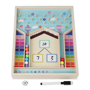 COMMIKI ลูกบอลสลายตัวเลขการสอนโรคเอดส์เด็กภายใน 10 สมาร์ทเชื่อมต่อคณิตศาสตร์บวกหรือลบคณิตศาสตร์ของเล่นอนุบาล - Product Image 1
