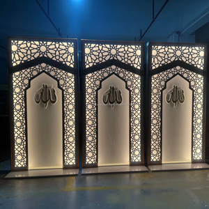 Lớn trang trí đám cưới trang trí sân khấu 3D PVC Backdrop - Product Image 3