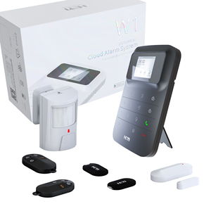 Sistema de automatización del hogar inalámbrico inteligente ABS WIFI/GPRS/4G Kit de alarma inteligente Aplicación de teléfono móvil para oficina de negocios personal 433 MHz - Product Image 1