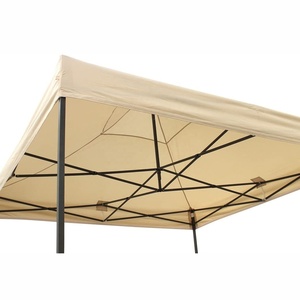 ベージュ<span class=keywords><strong>3x3m</strong></span>オールシーズンポップアップテント屋外テントキャノピーヘビーデューティー完全防水ガゼボアクセサリーパック付き