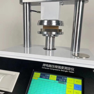 <strong>Automatic</strong> Corrugated Cardboard <strong>Compression</strong> <strong>Testing</strong> Machine ECT RCT Crush Strength Tester - Product Image 3