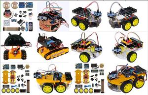 Okystar Custom robot programmabile RC Robot Smart Robot Car Chassis Kit 4WD car chassis - Product Image 3