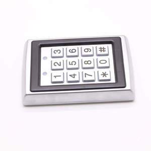 OEM impermeable teclado independiente huella dactilar control de acceso lector de metal - Product Image 4