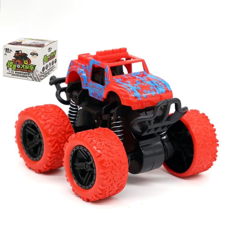 Boîte de couleur rouge