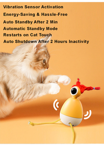 Akıllı kedi fırıldak oyuncağı-tırmalamak ve ısırmak için dayanıklı av hareketini taklit eder - Product Image 3