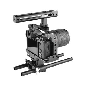 משקל קומפקטי c15 כף יד dslr מצלמה כלוב וידאו מייצב עבור <span class=keywords><strong>z6</strong></span>/z7 כלוב מצלמה