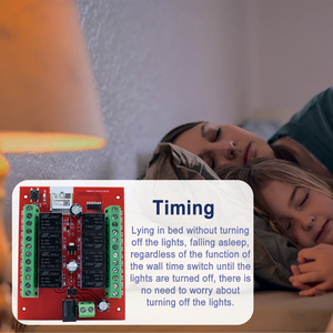 8CH DC 12V Tuya Smart WIFI Wireless <strong>Remote</strong> <strong>Control</strong> <strong>Light</strong> Switch 8 Channel Relay Module Receiver <strong>Timer</strong> Alexa Compatible - Product Image 3