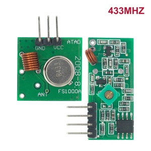 315Mhz 433Mhz RF Wireless modulo trasmettitore e ricevitore Kit 5V DC 433MHZ Wireless Raspberry Pi /ARM/MCU WL Kit Diy - Product Image 4
