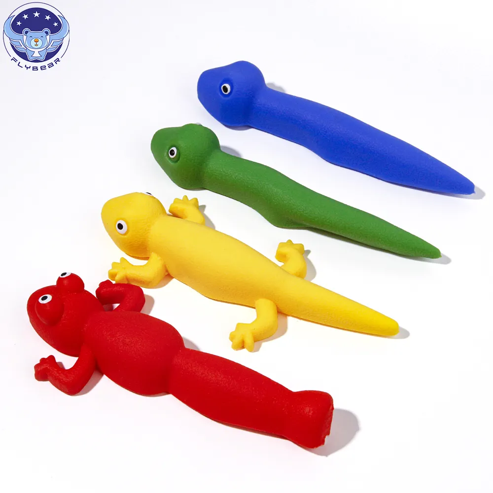 2024 caliente interesante estiramiento lagarto juguete blando juguete para apretar animal personalizado regalo para niños