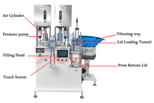 A/B bileşenleri epoksi sızdırmazlık siyanoakrilat yapıştırıcı dolum makinesi kartuş dolum makinesi için otomatik yüksek viskozite dolum makinesi - Product Image 4