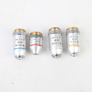 实验室生物显微镜用195计划消色差物镜4X 10X 40X 100X - Product Image 5