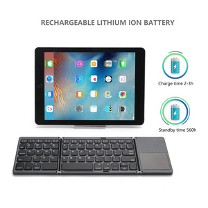 2023 B033 <strong>Foldable</strong> <strong>Keyboard</strong> Mini Wireless Portable Blue Tooth Folding <strong>Keyboard</strong> for Mobile Phones and Tablet - Product Image 5