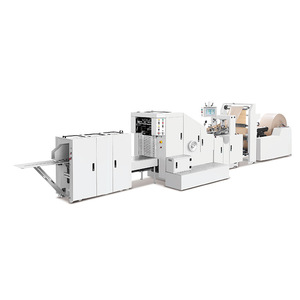 Máquina de fabricación de bolsas de papel, máquina comercial de fabricación de bolsas de papel totalmente automática, Asas trenzadas - Product Image 3