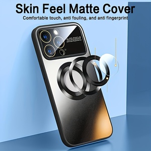 ขายส่งหรูหราไร้สายชาร์จกล้องเลนส์ป้องกันสําหรับiPhone 15 14 13 12 11 Pro Maxแม่เหล็กโทรศัพท์มือถือ - Product Image 4