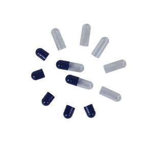 Taglia 00 chiaro capsule vegetali hpmc vuote separate