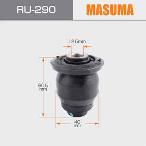 RU-290 MASUMA \ 臂转向节衬套套件聚更换衬套后拖曳控制臂衬套