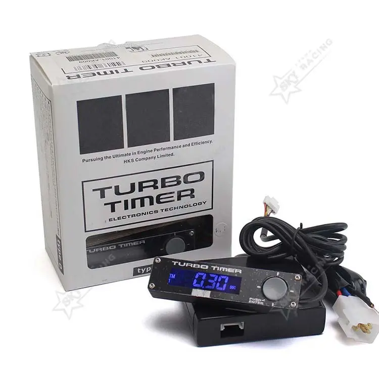 Tip-0 elektronik LED dijital ekran gecikme denetleyici otomatik 12 24 Volt 12V 24 V evrensel tipi 0 kontrol araba Turbo zamanlayıcılar için HKS