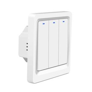 WB3S Chip Tuya Wifi BT <strong>Wireless</strong> Smart Light <strong>Switch</strong> Control Smart Home Device and Scene With One <strong>Click</strong> OnOff Smart Things - Product Image 1