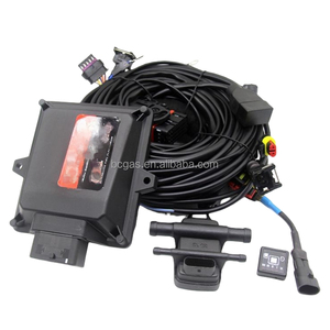 Abgeschlossenes CNG/LPG-Autogas-Kit für 4-Cyl-Ecu-Umrüstsätze mit sequentiellem Injektion system/Mehr punkts ystem