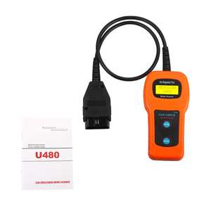 Lector de código de motor de BUS CAN, U480 OBD2