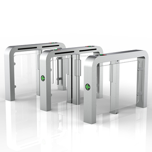 Control de acceso automático Puerta de velocidad de seguridad Barrera de torniquete oscilante Incluye tipos de barrera de brazo de caída de aleta oscilante - Product Image 4