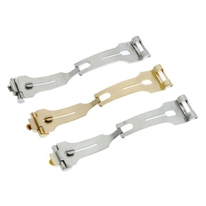 16mm 10mm <strong>Deployment</strong> Buckle for Oyster Stainless Steel Watch Strap Adjustable Diver Watch <strong>Clasp</strong>