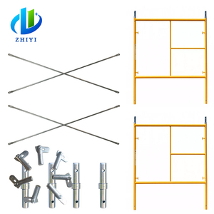 4-футовые телескопические лестничные леса Саудовской Аравии на колесах - Product Image 2
