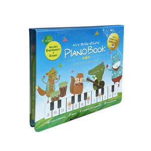 定制儿童早学钢琴音书创意英语音乐书带键盘可录有声书 - Product Image 2