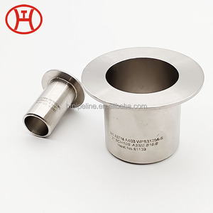 ASME B16.9 kaynak bağlantı elemanları MSS SP 43 SCH 80 304/304L paslanmaz çelik yüksek basınçlı boru saplama sonu döküm pürüzsüz yüzey işleme - Product Image 5