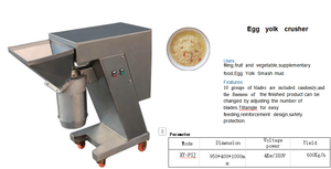 Đơn giản và dễ vận hành máy nghiền lòng đỏ trứng được sử dụng cho lòng đỏ trứng vỡ và xay nhuyễn - Product Image 6