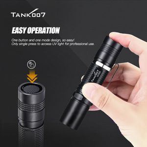 ไฟฉาย UV ฟลูออเรสเซนต์ TANK007ไฟฉาย365nm LED ไฟฉายแบล็คไลท์สำหรับสัตว์เลี้ยงฉี่ปัสสาวะตรวจหาคราบอัลตราไวโอเลต - Product Image 4