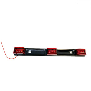 ไฟแสดงสถานะ LED 17 "สีแดง, แถบ ID LED 3แถบไฟ LED รถบรรทุกรถพ่วงรถบัส - Product Image 1