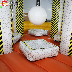高速配送5x3mインフレータブルレッキングボールスポーツゲーム商業人間解体ボールインフレータブルカーニバルスポーツゲームおもちゃ