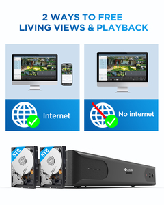 Telecamera di sicurezza esterna 8MP 4K 64CH sistema di rilevamento intelligente AI per la protezione della sicurezza aziendale - Product Image 6